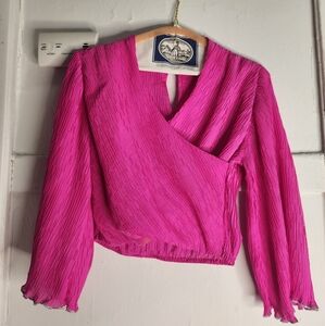 SAYLOR Fuchsia Blouse